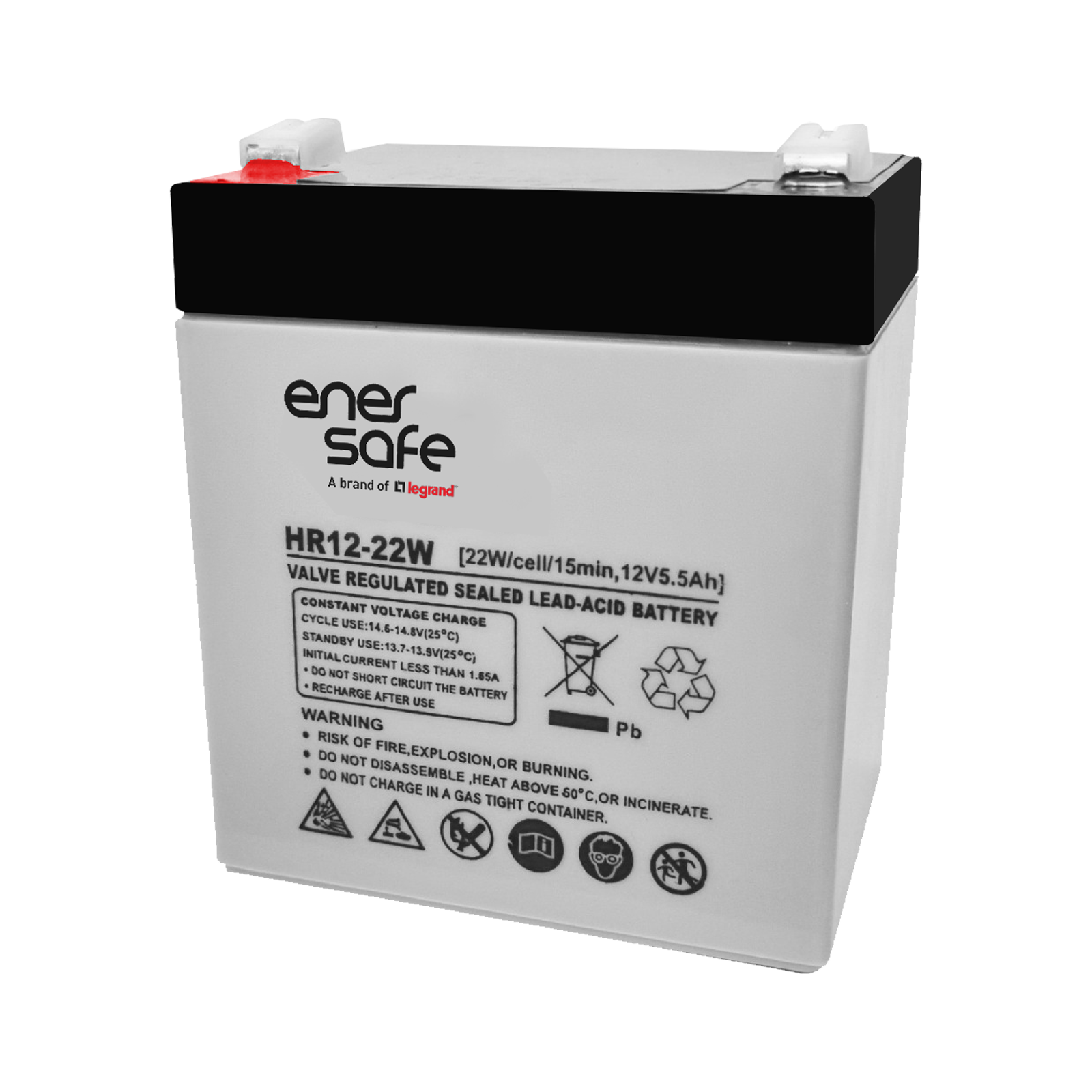 Batería Enersafe 12V/5Ah